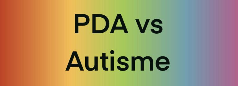 PDA vs autisme