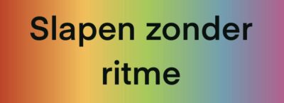 autisme-PDA en slapen