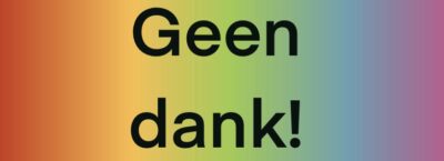 Geen dank, PDA-autisme hulp, dank en complimenten.