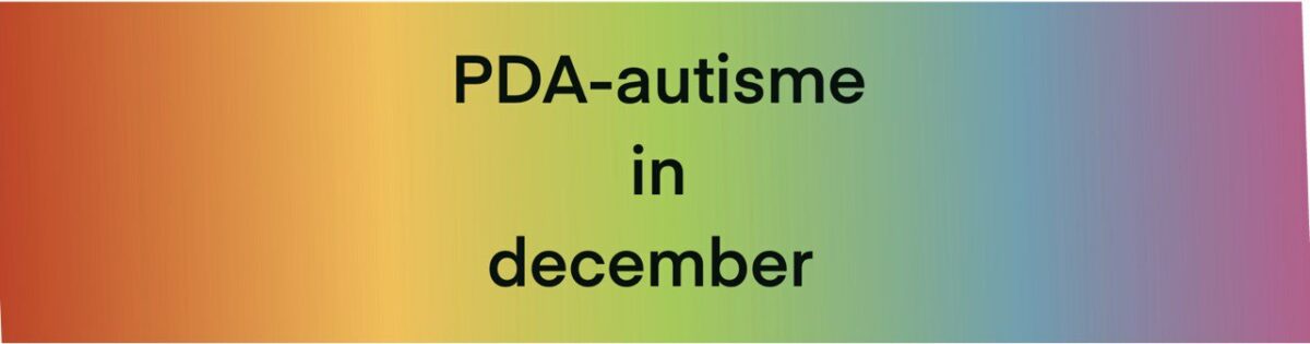 PDA-autisme in december