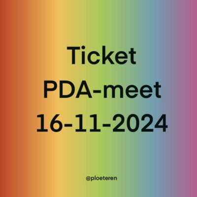 Ticket PDA meet 16-11-2024